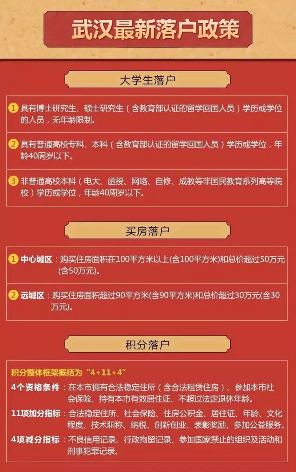 武汉户籍最新政策2017,武汉户籍最新政策2017解读